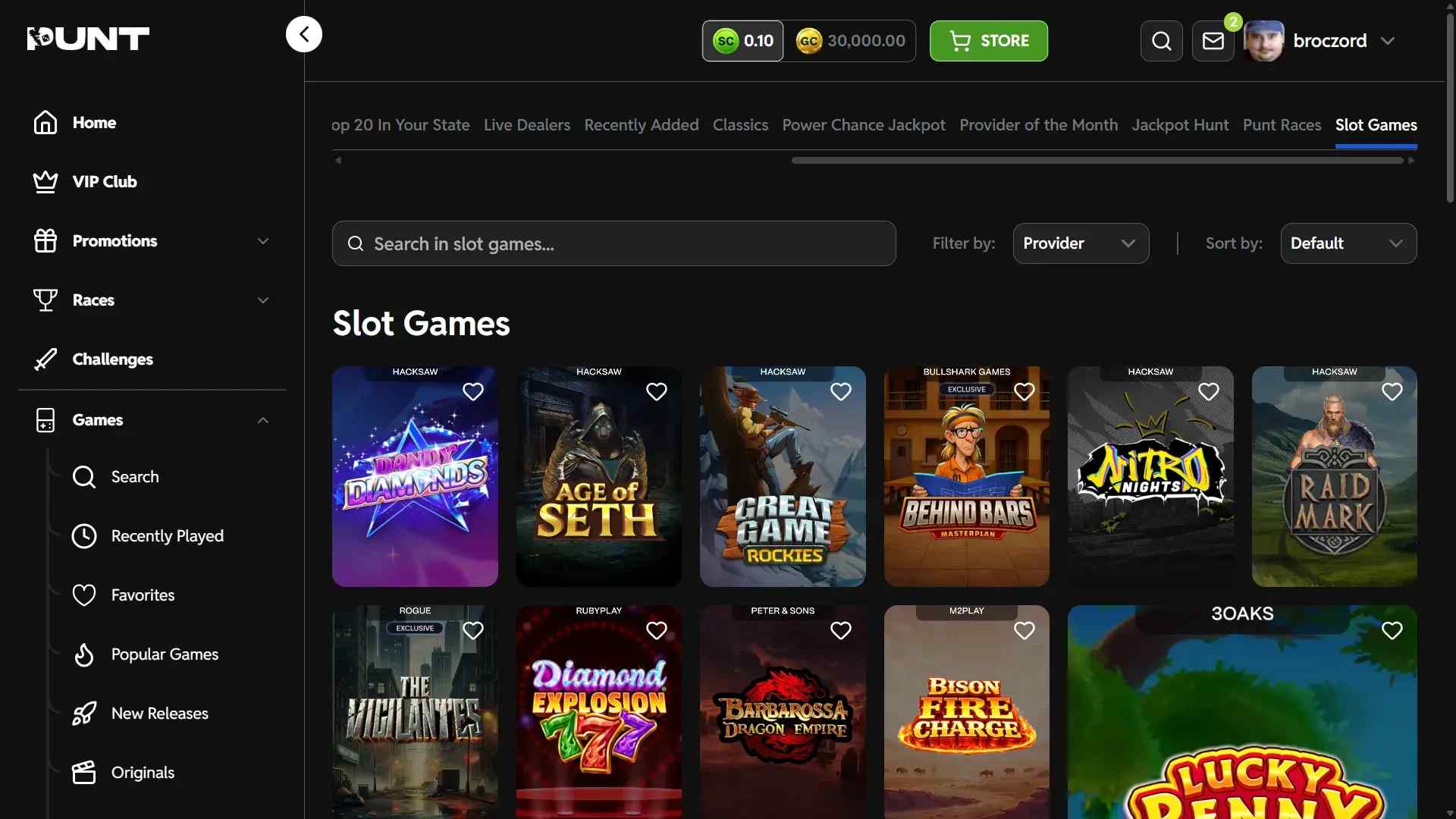 Slot Games